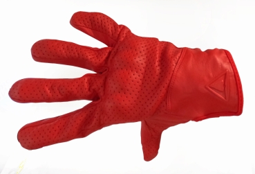 RACER VERANO, leichte rote Sommer-Handschuhe